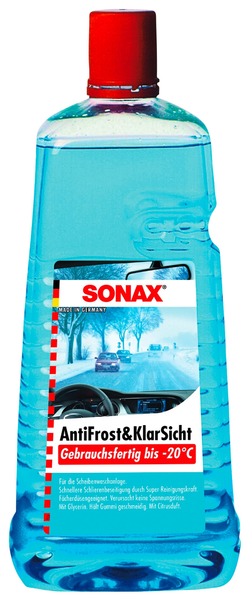 SONAX Kühler-Frostschutz, Fertigmischung, -35 °C, Flasche à 2 Liter
